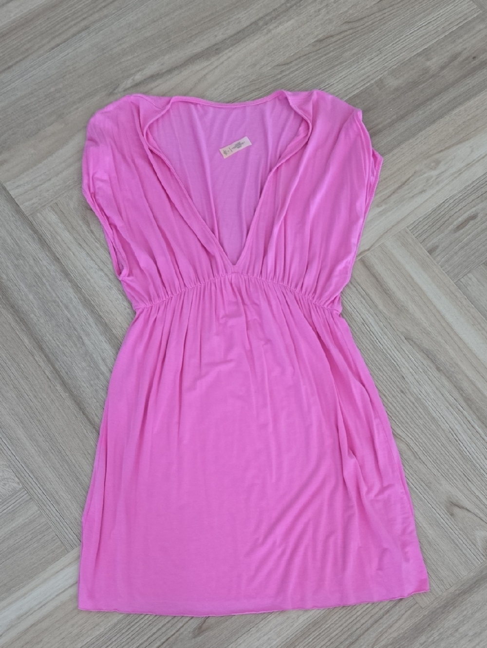 Victoria Secret Pink V-Neck Jersey Beach Coverup Small